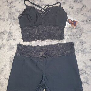 Heart & Soul Two Piece Sexy Pajama || NWT || Small